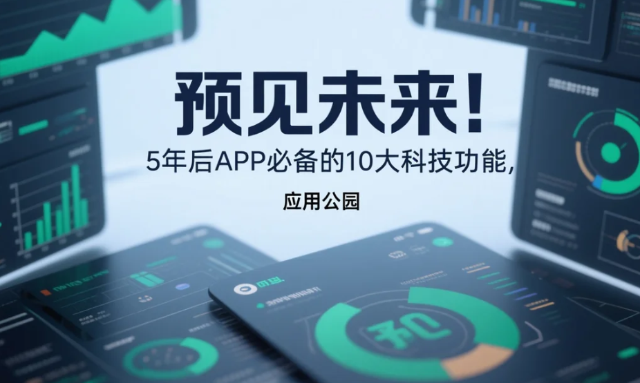 預見未來!5年后APP必備的10大科技功能,搶先布局